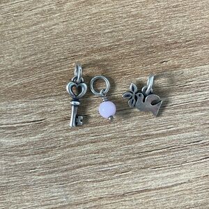 James Avery Sterling Silver Charms – Set of 3